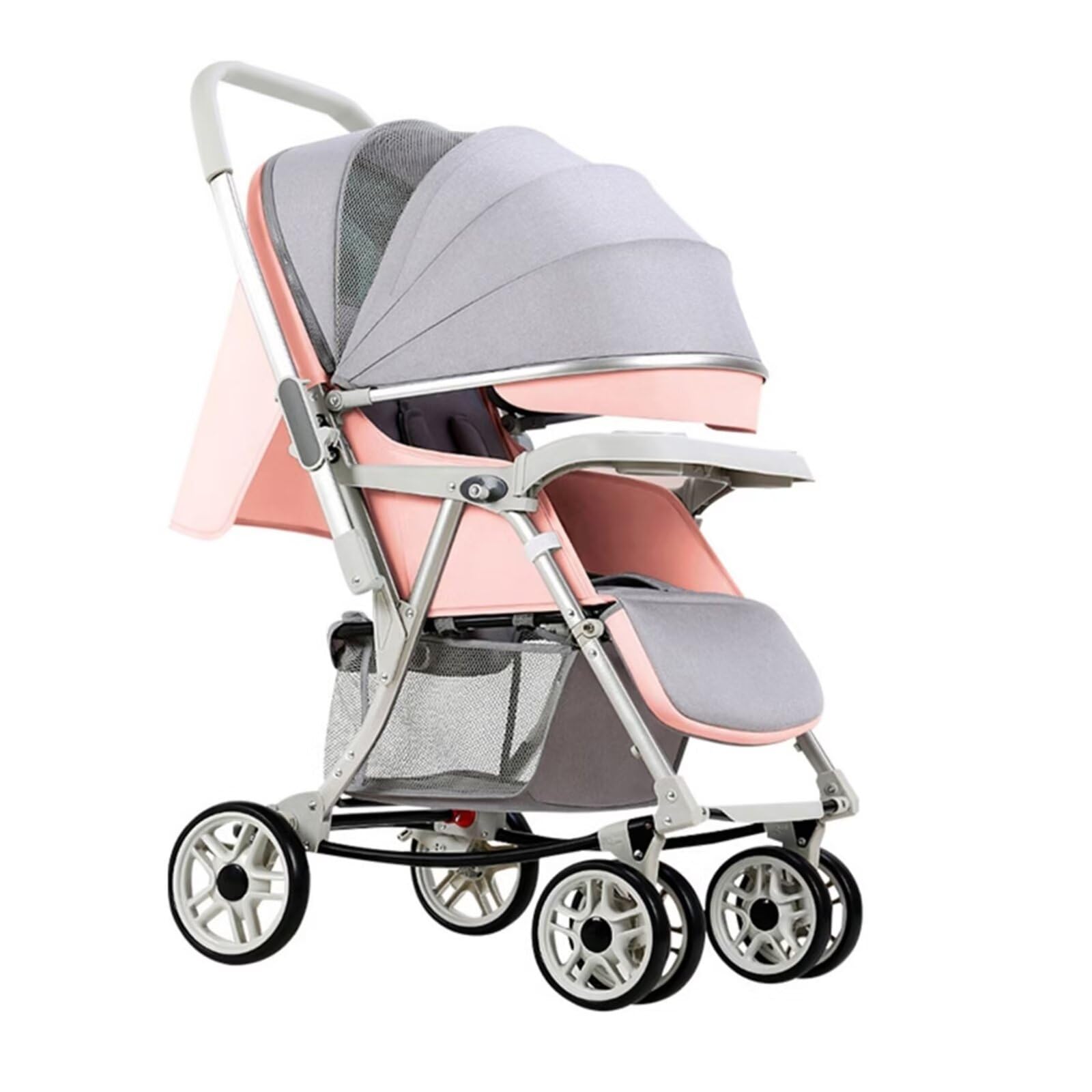 定価¥68200 新生児から6歳まで乗れる　AB型ベビーカー　ウッシュ4　ピンク 定価¥68200 新生児から6歳まで乗れるAB型ベビーカーウッシュ4ピンク